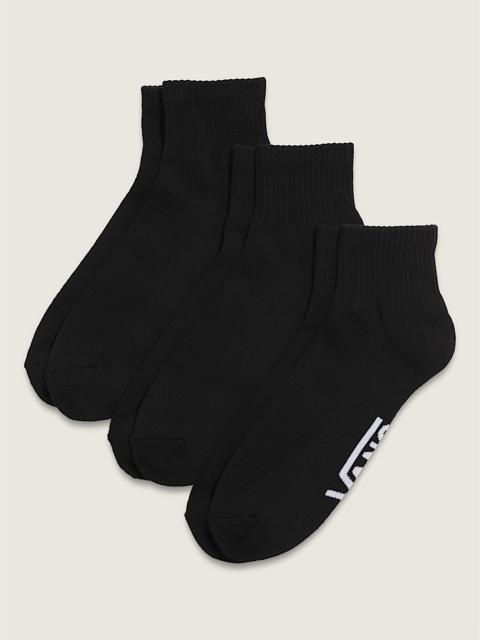Vans Classic Quarter Crew Socks 3-Pack