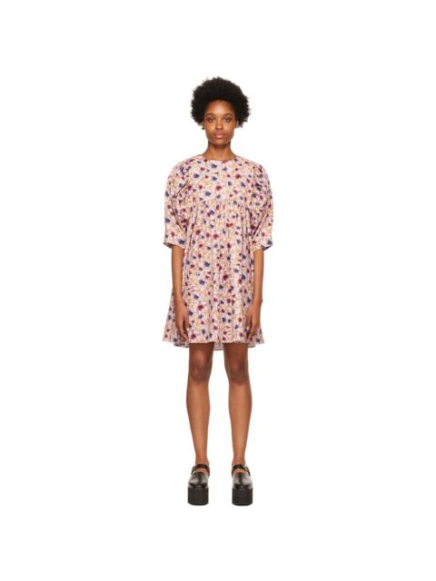 KIKA VARGAS Multicolor Mathilde Minidress