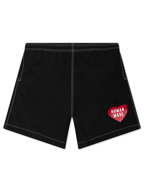 Human Made SWIM SHORTS - BLACK