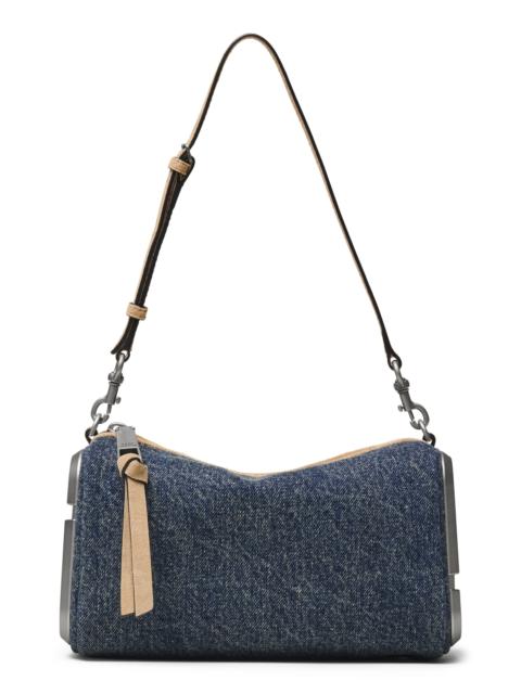 Marc Jacobs Marc Jacobs The Snapshot Denim Shoulder Bag in Dark Wash Indigo at Nordstrom