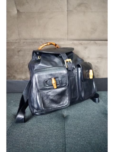 GUCCI Gucci bamboo backpack 