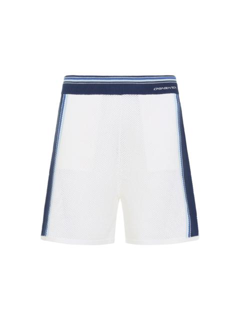 CASABLANCA Casablanca Mesh Stripe Shorts Men