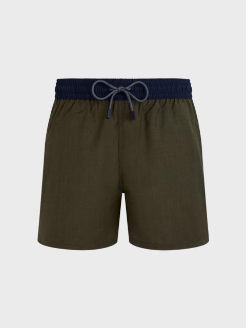 Vilebrequin Men Merinos Wool Swim Trunks Bicolore