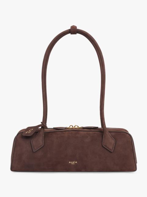 Alaïa LE TECKEL SUEDE MEDIUM BAG | BROWN