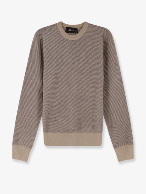 BOSS Boss Men Silk And Cotton Blend Sweater