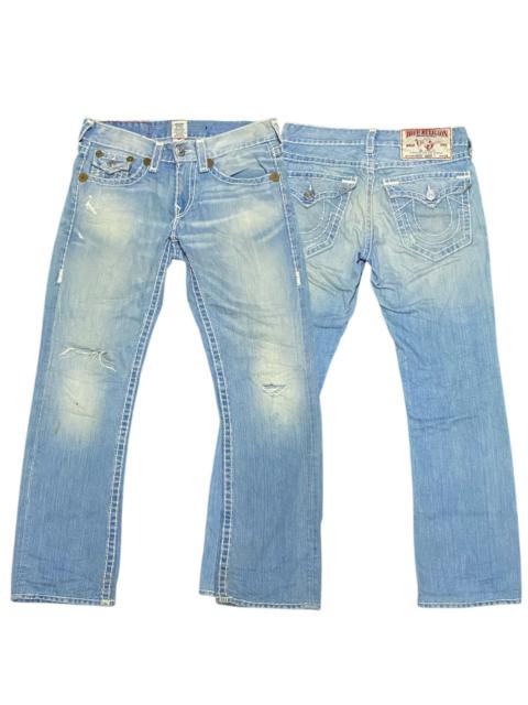 Other Designers If Six Was Nine × Japanese Brand × True Religion - True Religion Ricky Super T pants flare y2k syle unisex