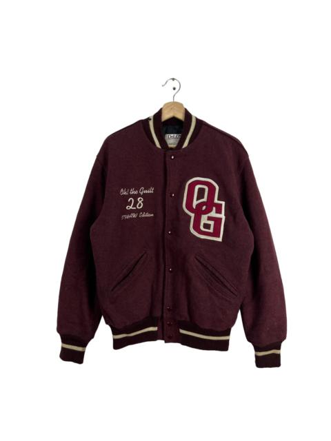 Other Designers Vintage - VINTAGE VARSITY JACKET BIG LOGO DELONG USA MADE