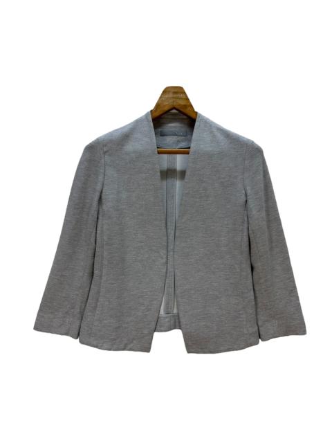 Theory THEORY LUXE Buttonless Gray Suit Jacket Blazer #A68-1628