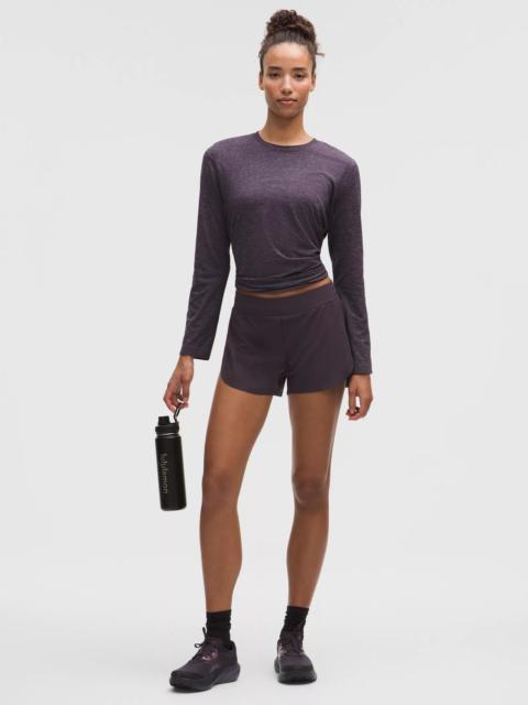 lululemon Fast and Free High-Rise Split Short 3" *Crinkle