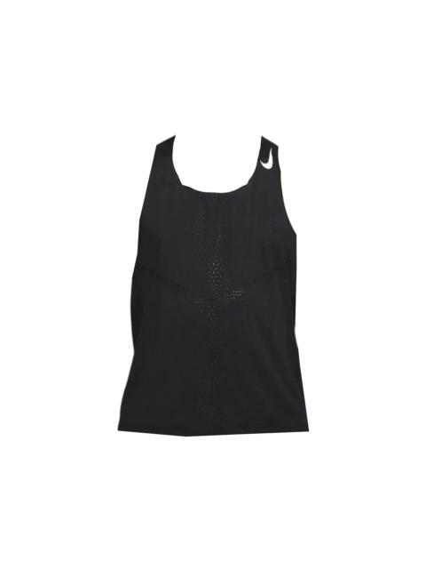 Nike Nike Dri-Fit Breathable Running Vest Black