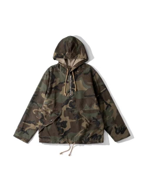 Archival Clothing - Army camouflage colour combat style hoodie jacket