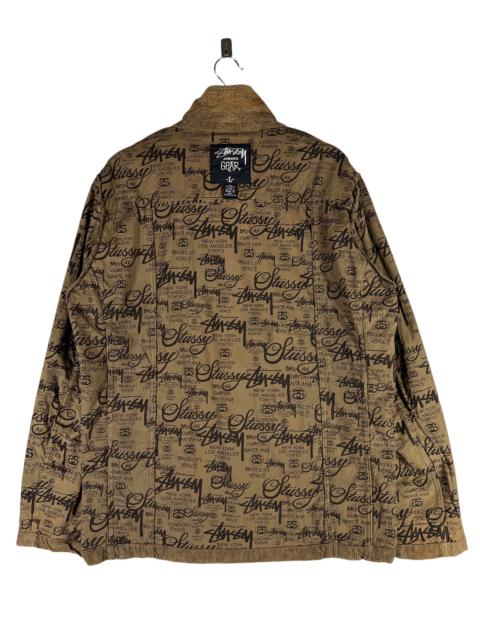 Other Designers Vintage - 🔥VINTAGE STUSSY WORLDWIDE CORDUROY JACKET