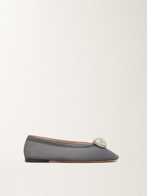 FABIANA FILIPPI Ballerina flat in mesh
