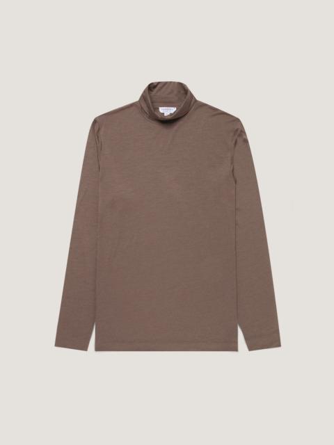 Sunspel Ultra‑Fine Merino Roll Neck