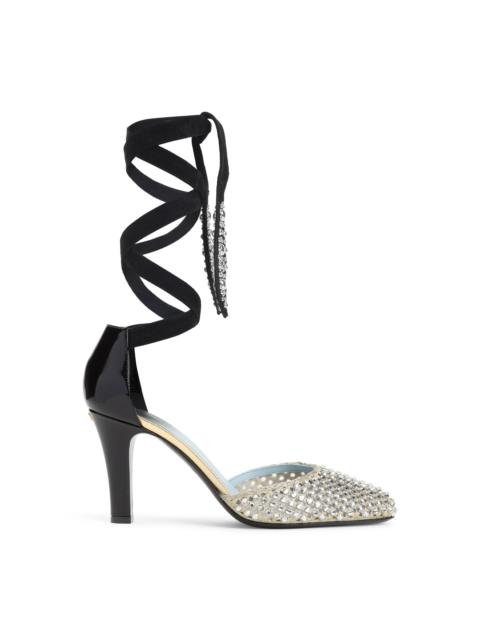 Valentino Garavani Ankle Strap Foliage Pumps Women