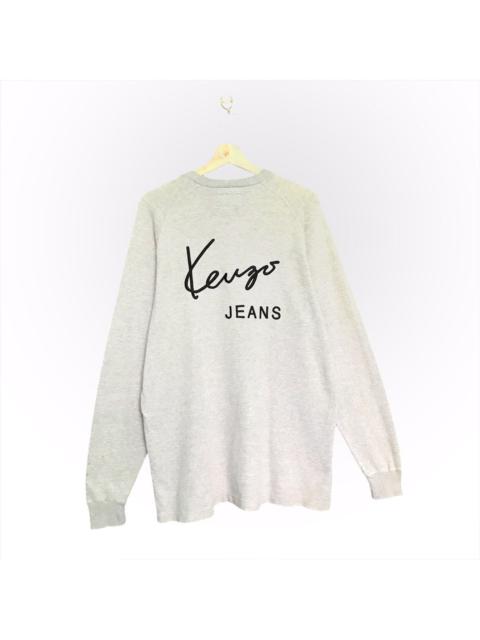 KENZO Kenzo Jeans Crewneck Longsleeve size L