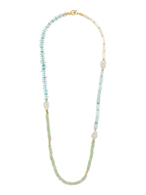LIZZIE FORTUNATO Cabana Multi-Stone Necklace multi