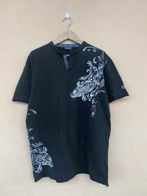 Other Designers Japanese Brand - Steals💥 Fish Koi Japanase brand tee