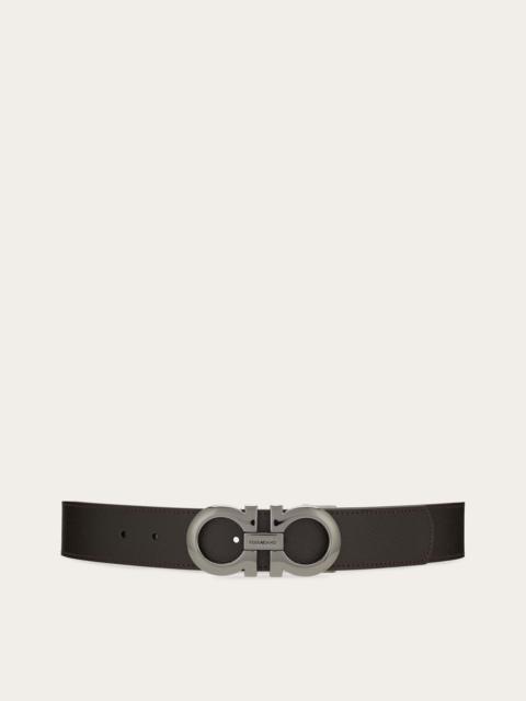 FERRAGAMO Reversible and adjustable Gancini belt