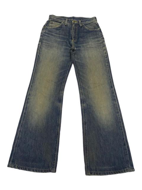 Other Designers FLARE🔥MISS LEE 90s DISTRESSED DENIM FLARED JEANS AVANT GARDE