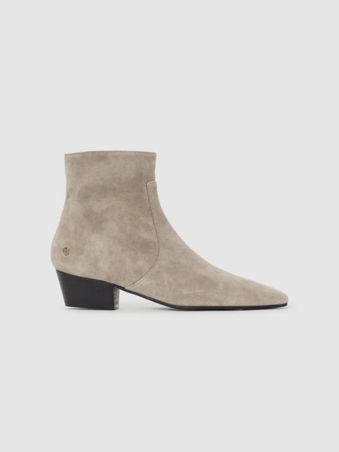 ANINE BING Freya Flat Boots - Sand Suede