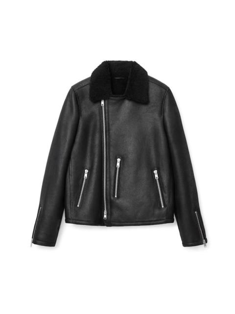 ALLSAINTS CORREZ SHEARLING BIKER JACKET