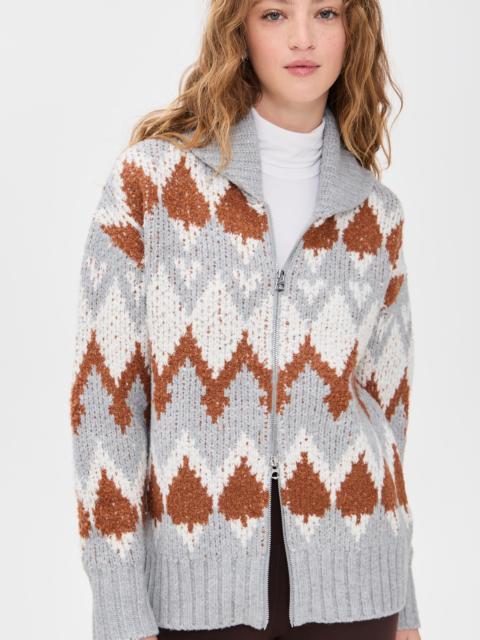 VARLEY Brockley Jacquard Knit Jacket