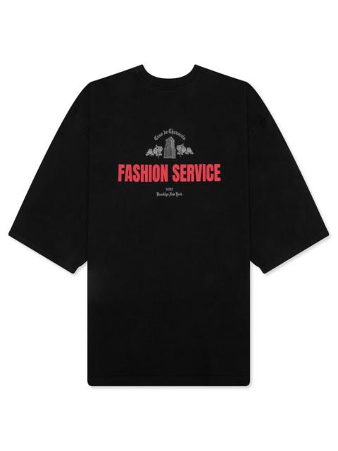 WILLY CHAVARRIA CASA DE CHAVARRIA BUFFALO TEE - BLACK