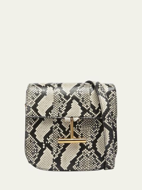 TOM FORD Tara Mini Crossbody Bag in Python-Printed Leather