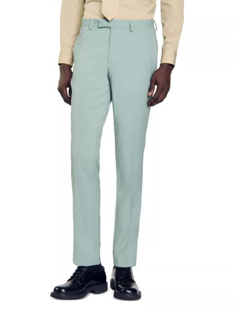 Sandro Classic Fit Suit Pants