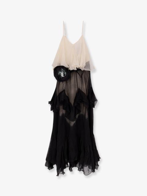 Other Designers Mes Demoiselles Belvy Long Viscose Dress