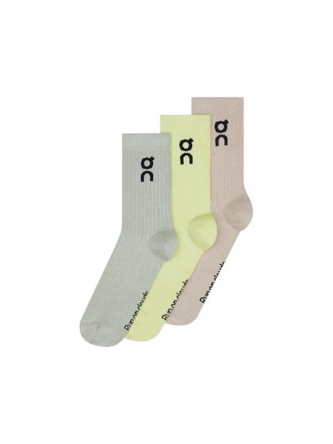 On Logo Sock High 3-Pack