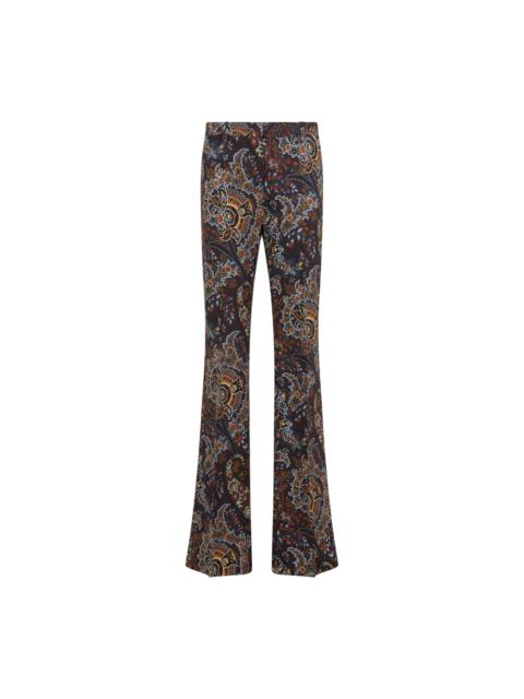 Etro Etro Cady Printed Pants Women
