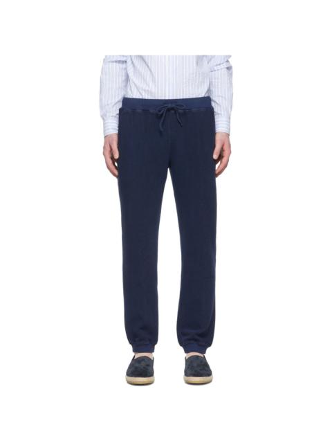 massimo alba Grey Cotton Lounge Pants