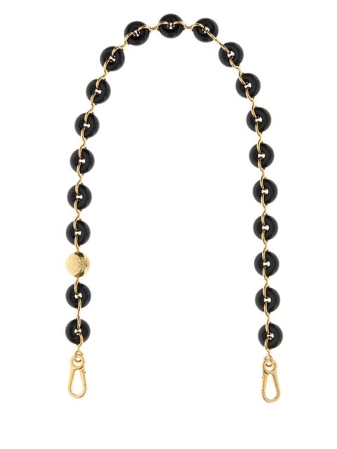 Loewe Loewe Women Two-Tone Metal And Acetate Donut Shoulder Strap