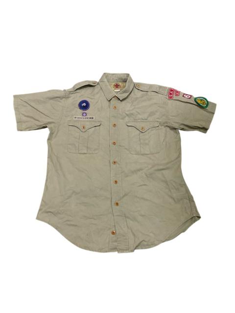 Ralph Lauren 🔥BOY SCOUTS OF AMERICA🔥Shirt Button Up Double Pocket