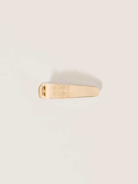 Miu Miu Metal hair clip