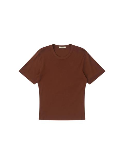 Lemaire RIB T-SHIRT (BRUNETTE)