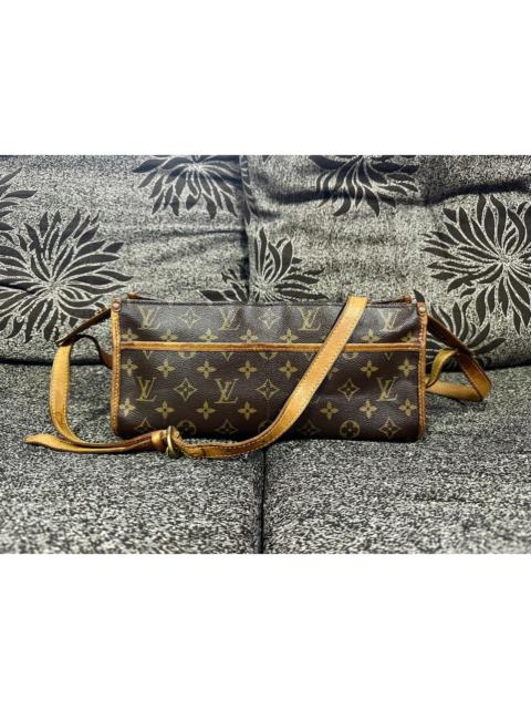 Authentic Louis Vuitton Monogram Canvas Poponcourt Long Bag