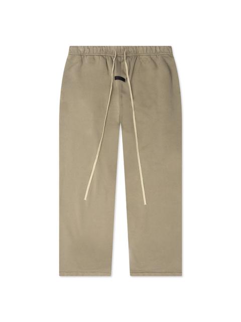ESSENTIALS HEAVY FLEECE RELAXED SWEATPANT - MILITARY
