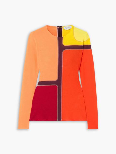 GABRIELA HEARST Atreus paneled color-block wool-blend sweater