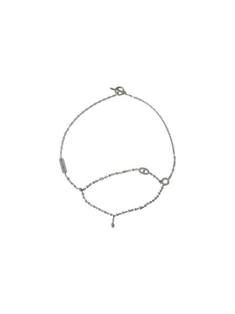 Hermès Hermes Chaine d'ancre Chaos Fancy Bracelet With Diamonds White Gold