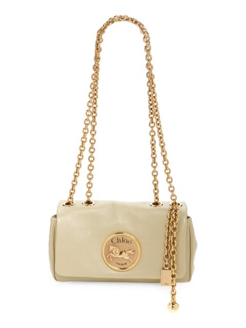 Chloé Chloé Heritage Leather Shoulder Bag in Smoky Beige at Nordstrom