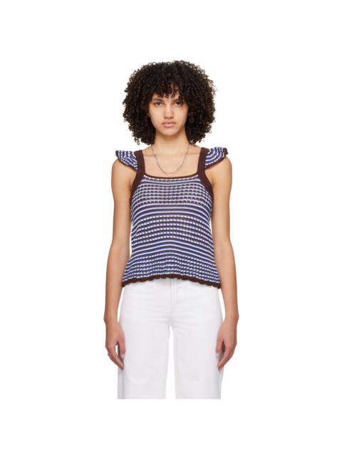 A.P.C. Multicolor Crocheted Tank Top