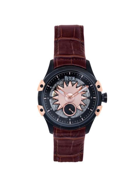 Other Designers Reign Solstice Rose Gold-tone Dial Men's Watch REIRN6903