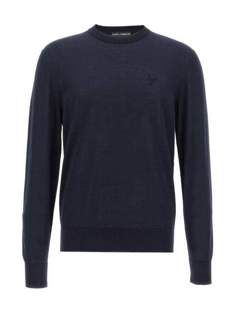 Dolce & Gabbana Logo embroidery sweater