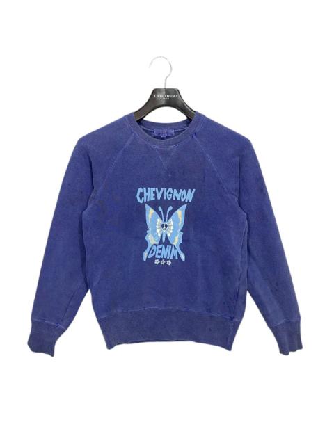 Other Designers Chevignon × Japanese Brand - Japanase brand chevignon denim sweatshirt pullover crewneck