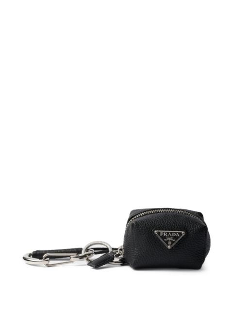 Prada Leather Bag Charm