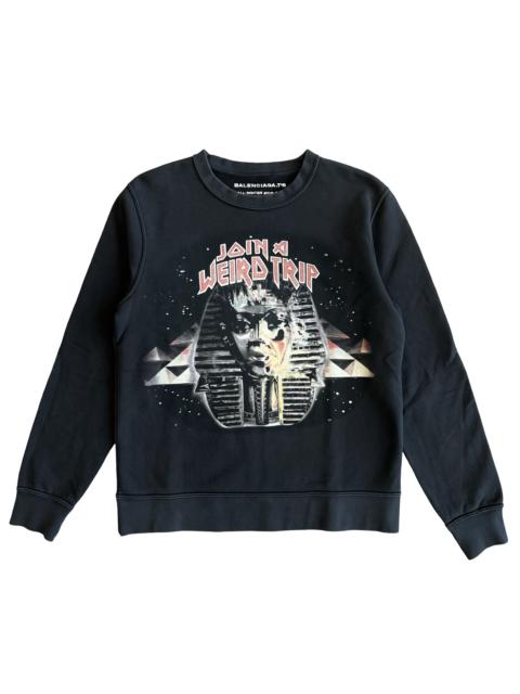 BALENCIAGA Balenciaga ‘Join a Weird Trip’ Crewneck AW12 SZ S