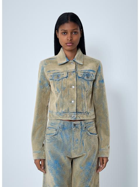 Acne Studios Acne Studios Women Flocked Denim Jacket